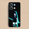 Anime Girl Mobile Phone Case for Xiaomi Redmi 15 14 13 12 A5 3 2 1 C Plus 4G 5G Colorful Printing Cover Cover Pretty