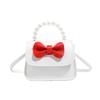 Cute Sweet Style Butterfly Knot Single Shoulder Bag With Magnetic Closure For Daily Use