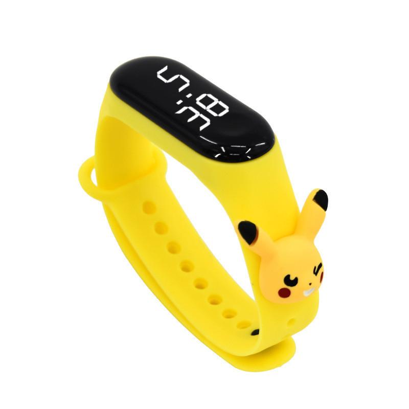 Mickey Mouse Digital Kids Watch With Waterproof Tpu Band For Children And Touch Control