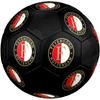 Feyenoord Rotterdam Size 5 Soccer Ball, Machine-Stitched PVC, Durable & High Bounce, All Ages Fit, Fan Merchandise, Matches & Outdoor Use.