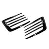 Car Front Bumper Wind Knife Fog Frame Lamp Trim Blade Strip Light Eyebrow Cover For VW Volkswagen Golf 7 MK7 GTI GTD 2012-2017