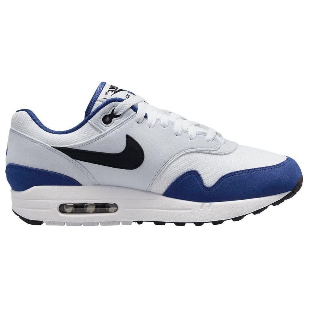 Nike Air Max 1 Deep Royal Blue Scarpe da Ginnastica da Uomo Bianco Nero FD9082-100