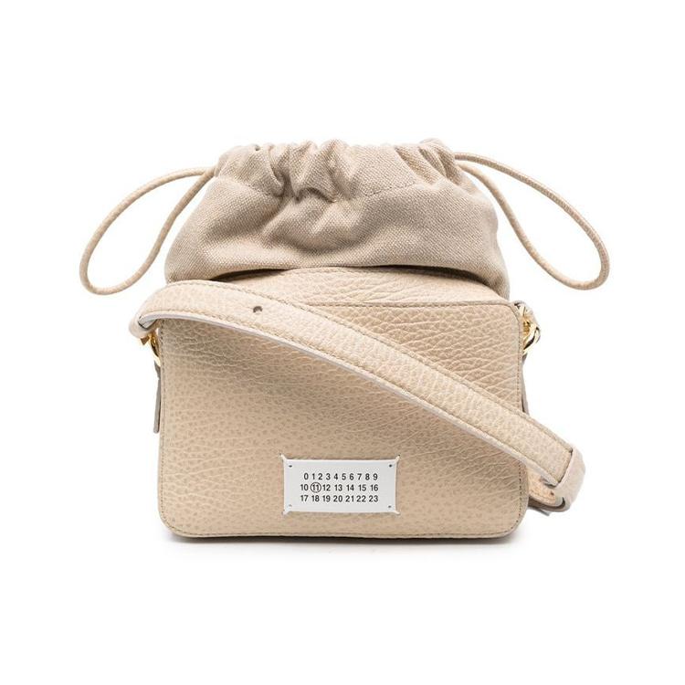 

New Maison Margiela 5AC Cow Leather Crossbody Bag, Shoulder Bag Trumpets Men s Tea Brown SB1WG0016P4348T2086 19.1*7.1*17.0CM