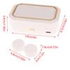 Contact Lens Ultrasonic Cleaning Machine 49000Hz High Frequency Vibration Timing Rechargeable Cleaner Contact Lens Remover Tool