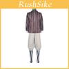 High-quality Oompa-loompa Roleplay Outfit For 2023 Movie Polyester Material Various Sizes