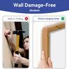 12 Paar Klettverschlussband Klebestreifen Ohne Beschädigung der Wand Abnehmbare Klebestreifen Befestigungspads Aufhängebefestigung Wandsticker Klebend