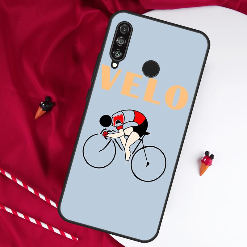 Bike Cycling Art For Huawei Nova Y61 Y91 Y90 Y70 Y60 Y72 12s 12i 11i 7i 8i 9 10 SE P60 Pro P30 P40 Lite Case