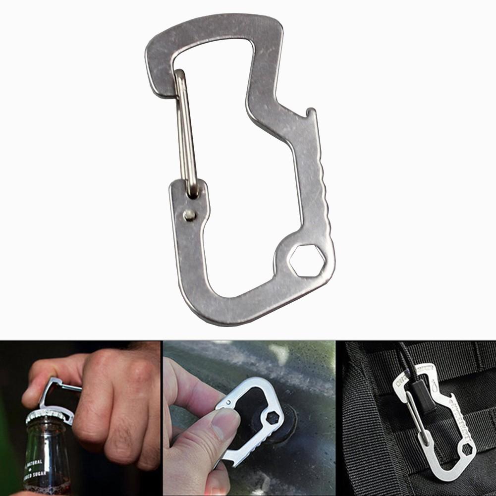Buy Durable Carabiner 1 Pc 3.3*6.8cm Hiking Inner Hexagonal at