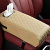 Car Center Console Cover Auto Armrest Box Cover Car Armrest Cushion With Tissue Holder Box Middle Console Covers Center Console
