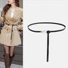 Solid Color Knotted Belt Adjustable Dress Belt New Waist Chain for Dresses