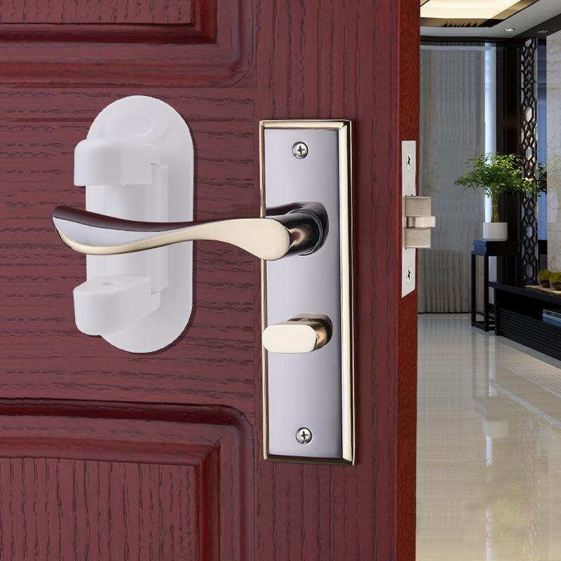 Childproof & Pet-Proof Multifunctional Door Safety Lock for Bedrooms and Rental Properties
