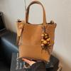 Fashion Niche High-value Handbag Women's Autumn New Large-capacity Retro Simple Shoulder Small Square Bag