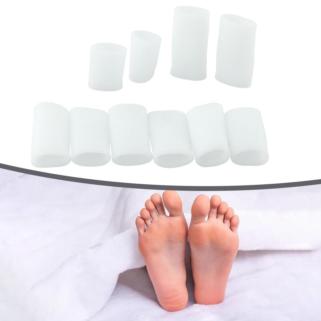 Sleeve Toe gel protector Tubes Cushion Accessories Support 10pcs 1.5x5 cm