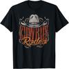Cowboy Rodeo Western Texaanse Cadeau Country Stierenrijden Cowboy T-shirt