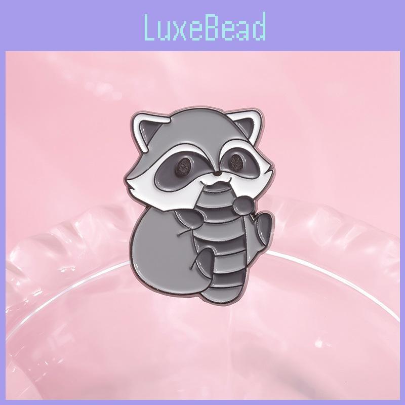 Urocza broszka z figlarnym szopem, zabawna przypinka ze zwierzęciem, stylowa odznaka ze stopu dla każdego