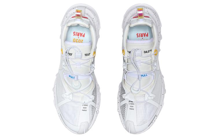Li Ning Wu Xing 1 Paris Fashion Week Runway, Wu Xing Cushioning Slip Resistant Cushioning Slip Resistant Low top AGBQ093-4