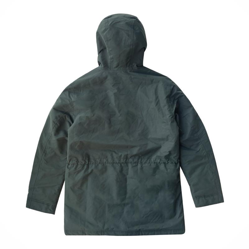 Timberland Warm Hooded Solid Color Cotton Jacket Men jackets Green TB0A2GBA-U31