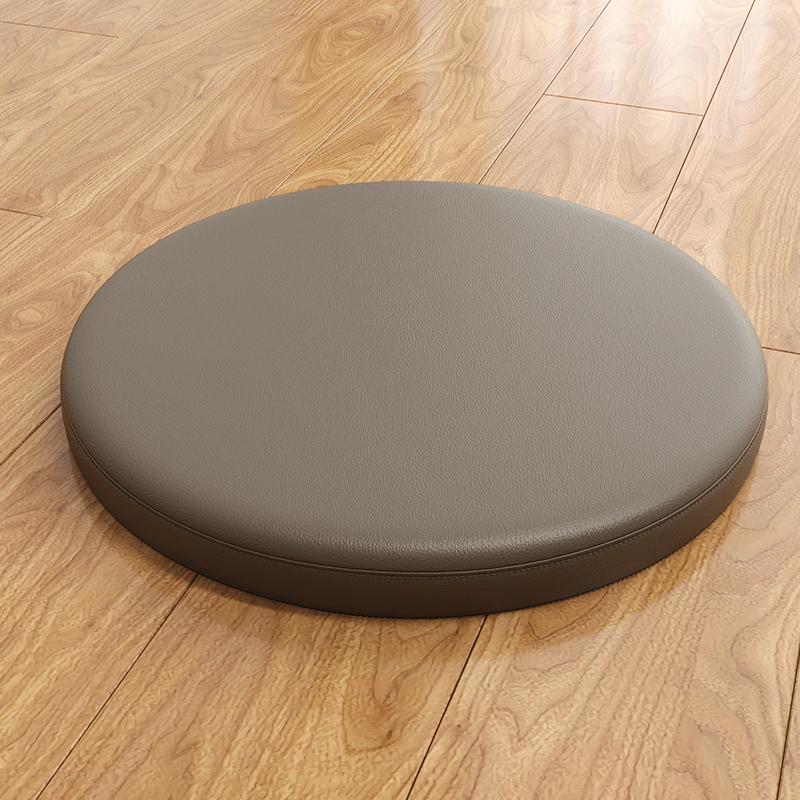 Circular Memory Cotton Pad Leather Cover Memory Cotton Dining Chair Cushion Bar Stool Cushion Putian Anti Slip Soft Seat Cushion