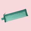 2PCS Pencil Case, with Zipper Large Opening, Transparent Mesh Fabric Organizer, Lightweight Storage Bag for School Office Travel