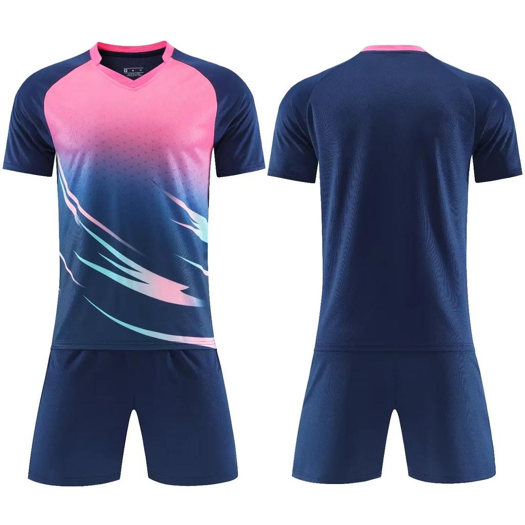 Cross-border spot 2026 new children's football jersey set, male and female students and teenagers team training competition jersey