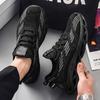 New Fashion Men 's Four Seasons Comfortable Thick Sole Shoes Students BoysTrending Soft Sole Breathable Casual Running Sneakers
