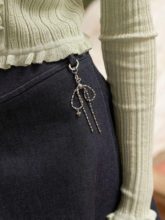 FLOWOOM Tropfendes Band Schlüsselanhänger