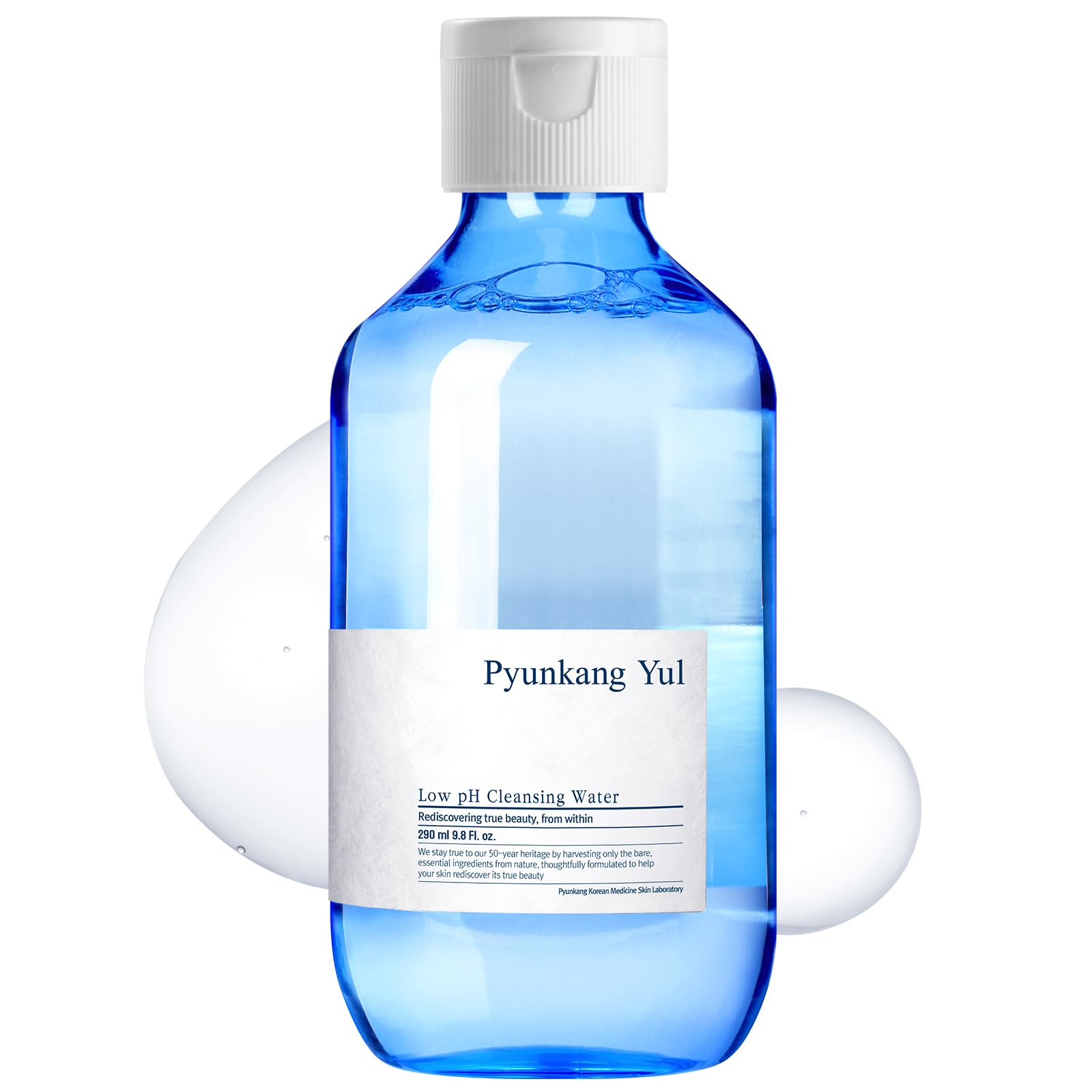 PYUNKANG YUL Mildly Acidic pH Cleansing Water 290ml  Mild Makeup Remover  Soft Ingredients, Natural Ingredients  Moisturizing Skin, Refreshing Skin