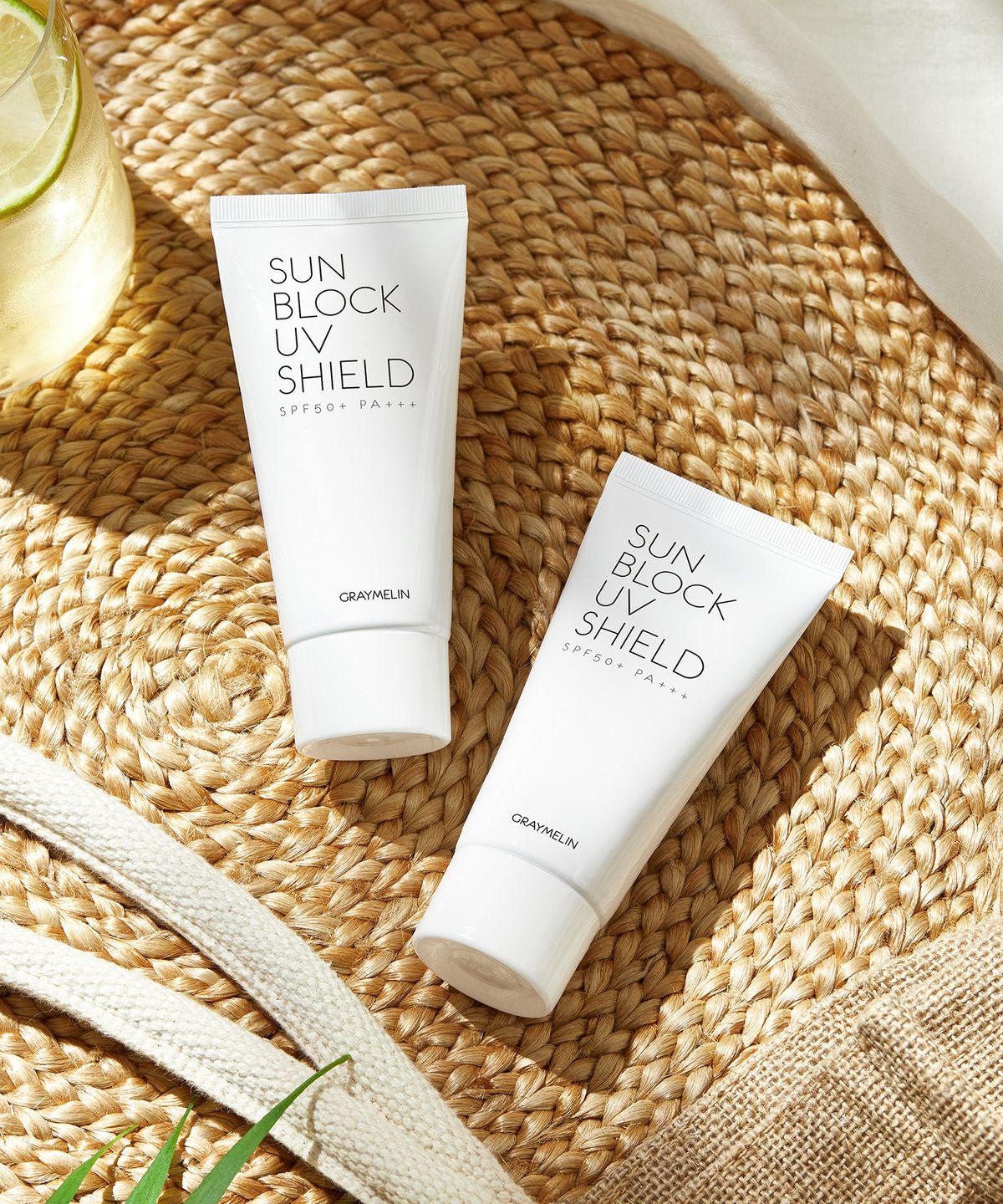 [Whitening/Wrinkle Improvement Functional] Sunblock UV Shield (SPF50+/PA+++) 50ml x 2