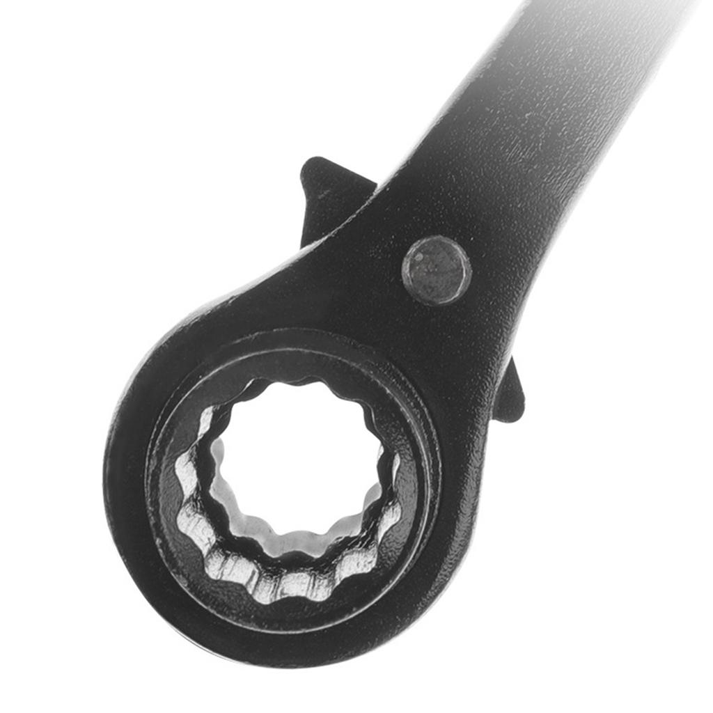 Pointed Ratchet Universal Wrench Pointed Socket Wrench Adjustable Two-way Plum Blossom Socket Quick Combination Wrench