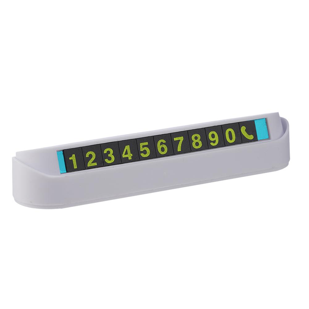 Auto Car Truck Parking License Plate Temporary Stop Car Card Parking Car Phone In Card Number Phone Plate Temporary Number Y4N4