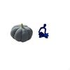 Halloween Pumpkin Cushion Human Thinker Statue Decorative Sofa Pillow Abstract Art Ornament for