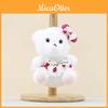 Soft Plush Teddy Bear Keychain With Tulle Skirt Stuffed Toy Gift For Girls Kids