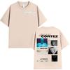 Rapper JHAY CORTEZ LA PRESION New Album T Shirt Unisexs Women Hip Hop Fashion  Short Sleeve Tshirts Retro Street Clothing Tshirt
