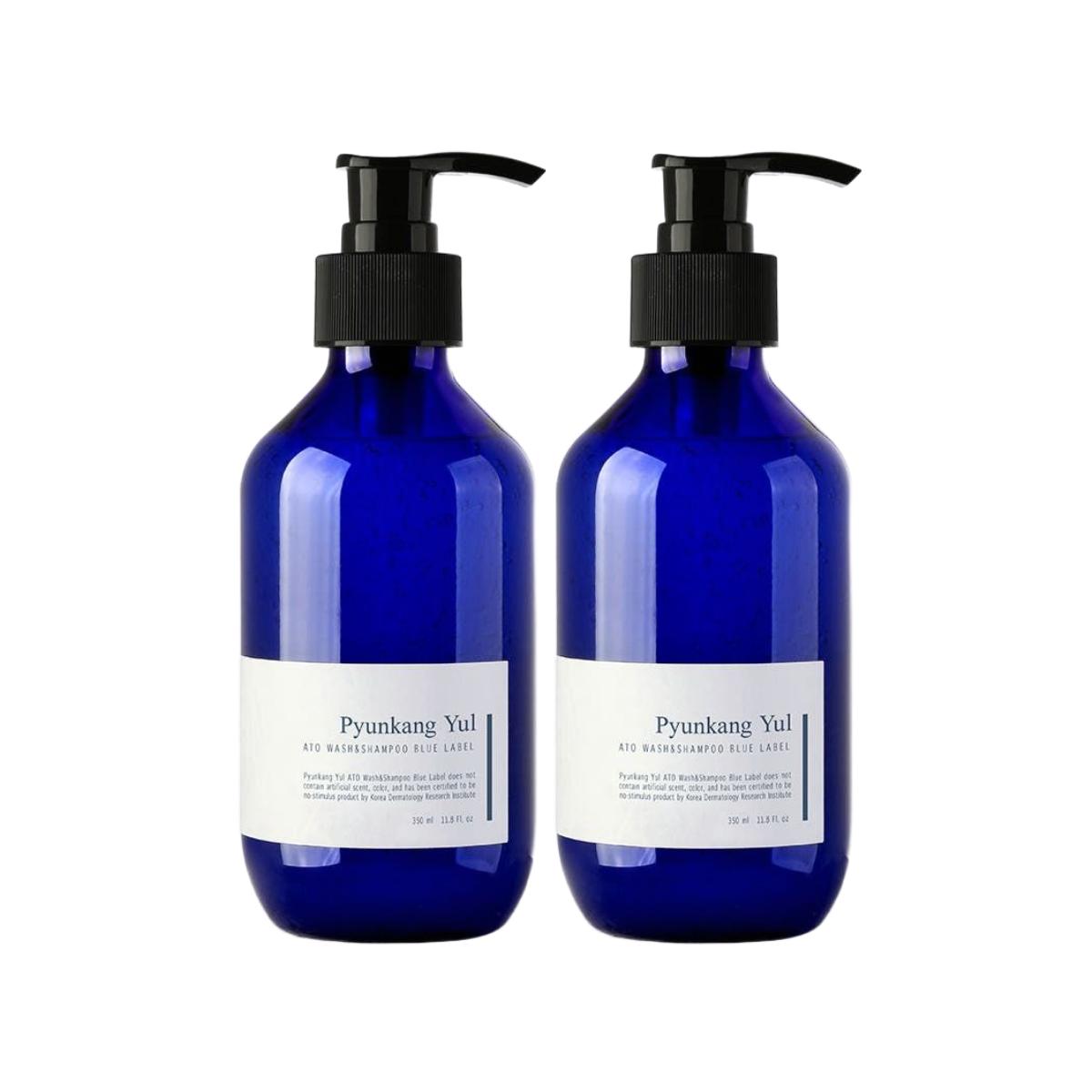 

Pyunkang Yul Ato Wash & Shampoo Blue Label Gentle 2-in-1 Body Wash & Shampoo 350ml (Set of 2)