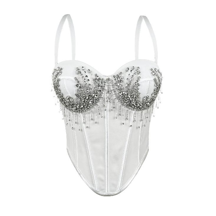 Corsete, îmbrăcăminte de damă la modă și elegantă 34B/75 gray