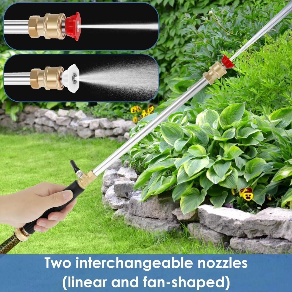 High Pressure Pressure Washer Wand Copper Nozzle Water Spray Lance Sprayer Washer Car Washing