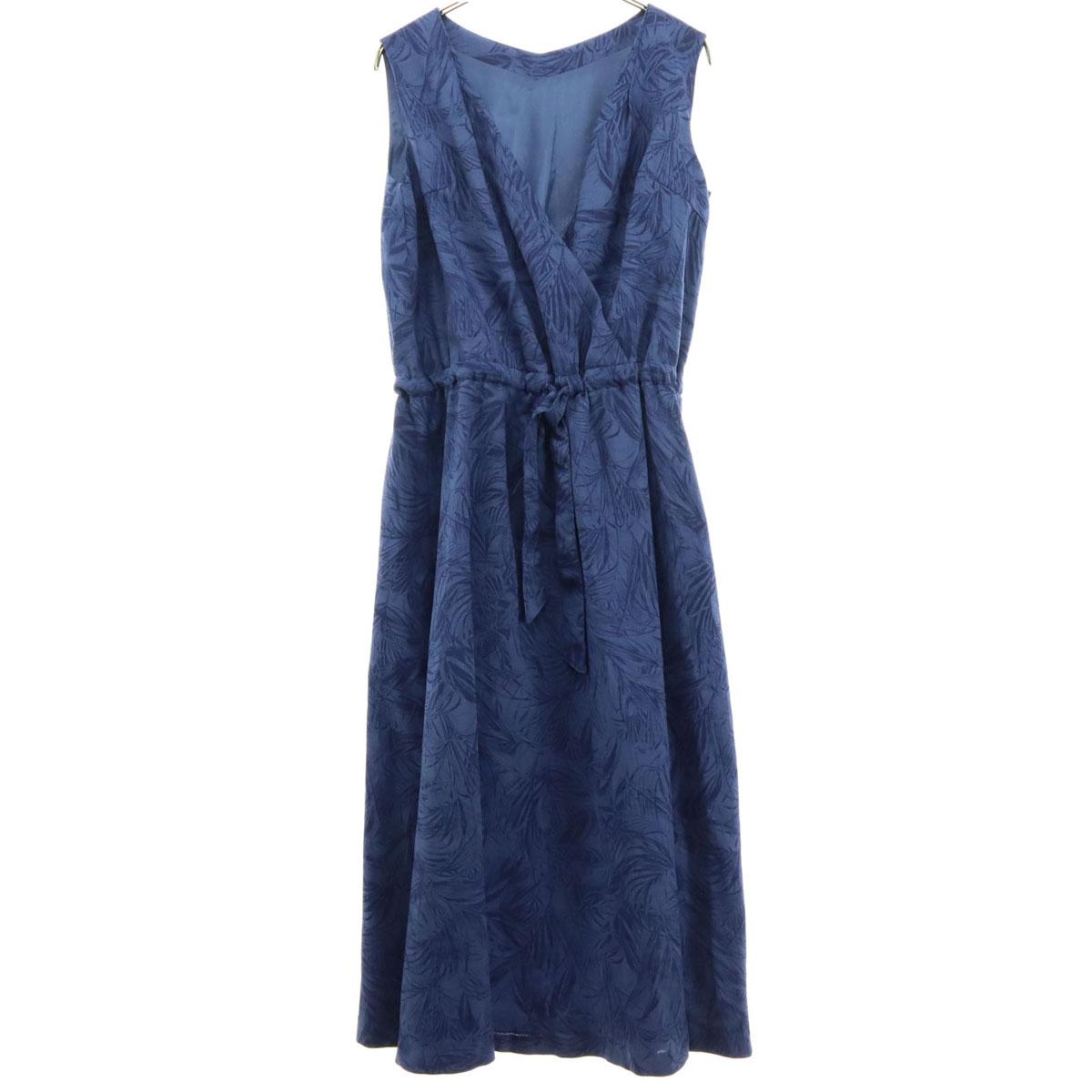 

Ennea Botanical Платье без рукавов длиной до колена S Темно-синий Женский Б/у