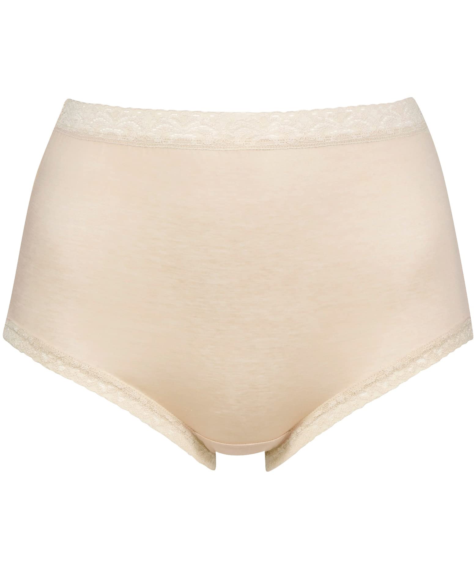 

Wacoal PPC201 Body Suede Глубокие стандартные шорты высокой посадки для женщин, Посадка, 100% хлопок, Длина, Крой, BE/L