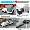 Electric Knife Sharpener, Household Whetstone Knife Sharpener, USB Rechargeable Knife Sharpener with 2-speed Adjustment
