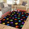 Cartoon Cat Paw Print Rug - Living Room Carpet, Bedroom Blanket, Entrance Mat