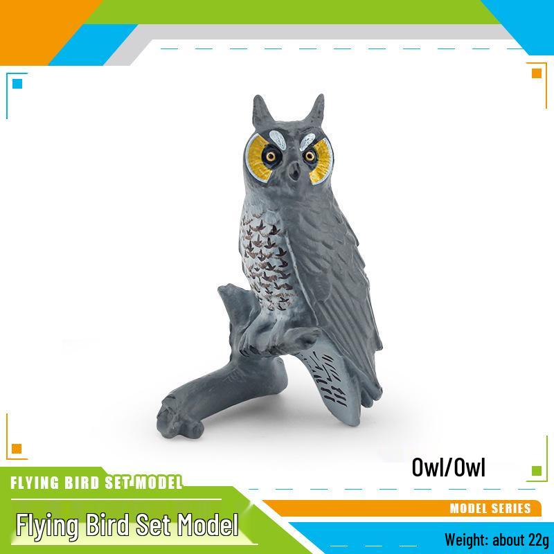 Thunderbird & Bird Animal Models: Owl, Magpie, Finch, Parrot - Garden Decor Ornaments