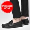 Mode Neue Sommer Herren Innenerhöhungsschuhe Leder Freizeit Business Schuhe Unsichtbare Höhenerhöhungsschuhe Sport Elevator 6CM