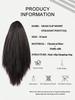 Synthetic 12inch Claw Clip Short Straight Ponytail Hair Extension For Women Pony Tail Hair Hairpiece