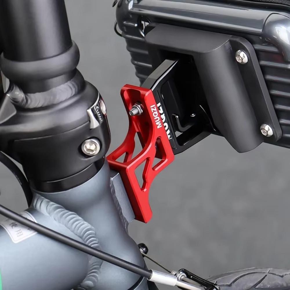 Aluminum Alloy Bike Raise Adapter Durable Folding Bike Front Bag For Brompton DAHON Bike