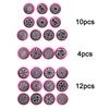 4/10/12Pcs Nail Art Stamp Pen Set Flower Nail Stamp Pen with Different Patterns Nail Art Tool DIY Simple Design for Women Girls