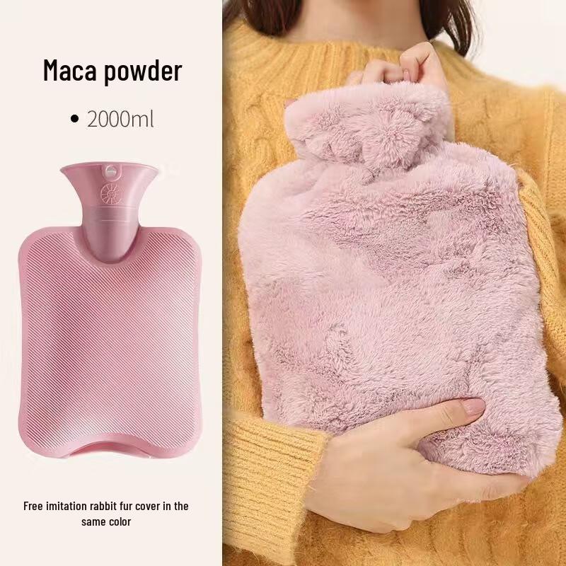 

SOTHING Faux Rabbit Fur Hot Water Bottle