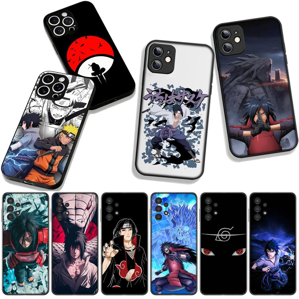 Madaras Uchiha Itachi Narutos Sakura Cover for Samsung Galaxy S25 S24 S22 S23 FE Ultra Plus A56 A05 A06 A15 A16 A55 S7 Edge Case