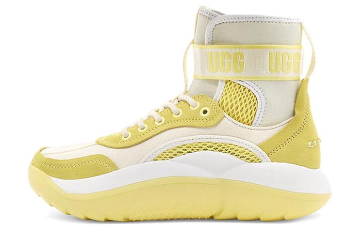 UGG La Cloud Hi White Yellow Women s 1108914-MWSS 40