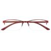 Women Myopia Glasses Ladies Half Frame Anti-Blue Light Prescription Glasses  Men Finished Eyewear -1.0 To -4.0