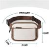 Bolsa transversal, bolsa de cintura, bolsa de ombro ajustável para esportes ao ar livre, bolsa de cintura feminina